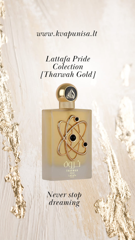 Lattafa Pride Tharwah Gold EDP perfume for women