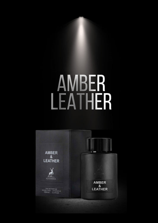 AMBER &amp; LEATHER", (Men, 100 ml., EDP), Lattafa