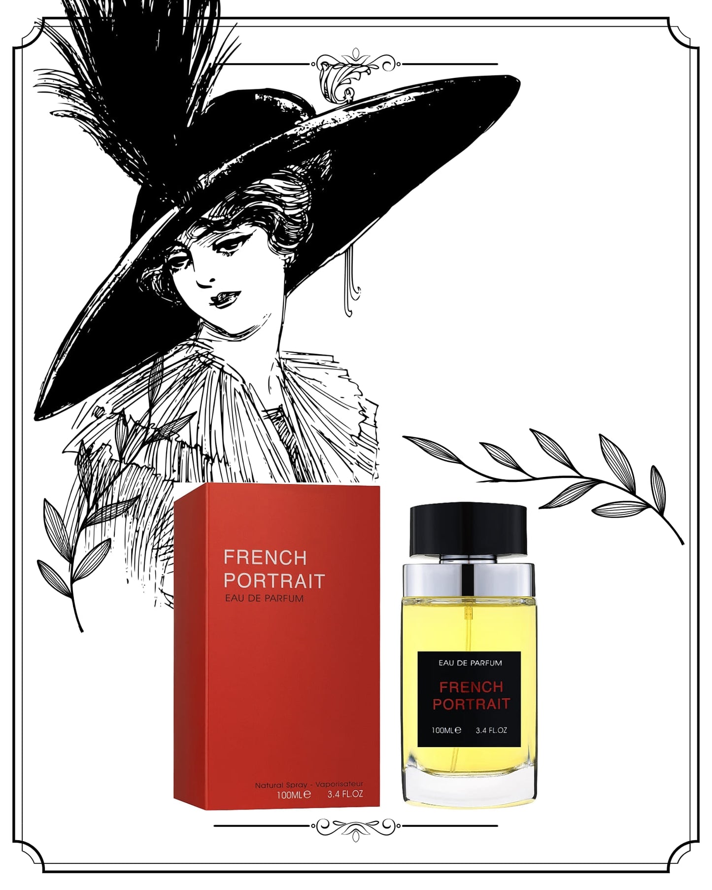 French portrait (Portrait of a Lady) aromato arabiška versija moterims, atitinkantis kvapą, 100ml, EDP.