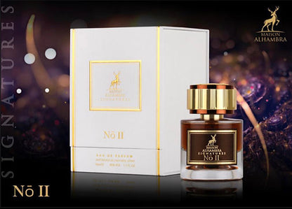 Подписи Maison Alhambra No. II EDP парфюм для женщин и мужчин.