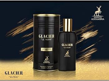 AlHambra Glacier Le Noir perfumed water for men 100ml