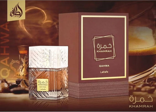 Woda perfumowana Lattafa Khamrah Qahwa EDP dla mężczyzn/kobiet, 100 ml