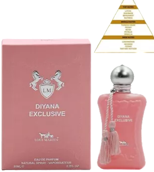 Ekskluzywna woda perfumowana dla kobiet Diyana 100 ml marki Loui Martin