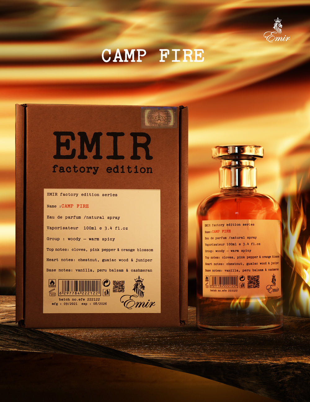 Emir Camp Fire, 100ml