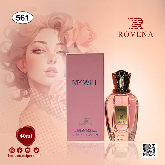 ROVENA MY WILL 40ML PERFUME