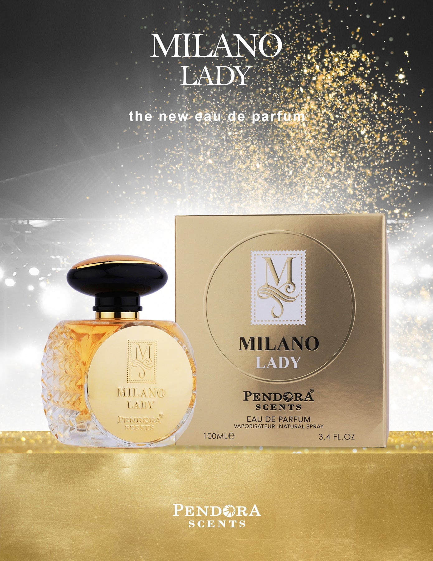 Eau de Parfum Paris Corner, Milano Lady, Women