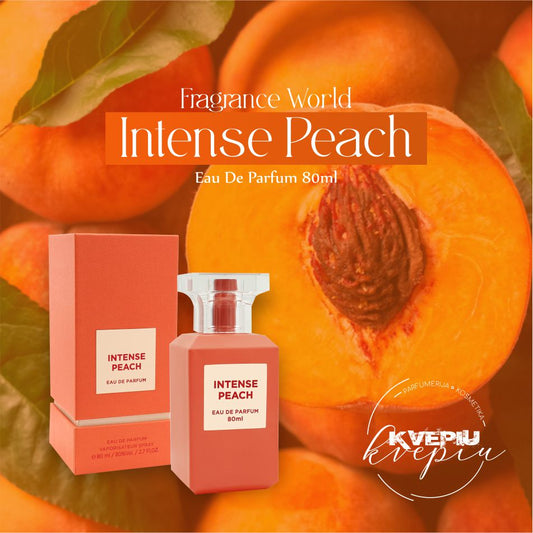 World Fragrance Intense Peach 80ml.Edp moterims