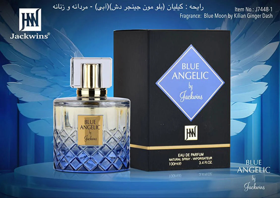 Jackwins Blue Angelic edp. 100ml.Arabiška versija-Kilian Blue Moon Ginger Dash