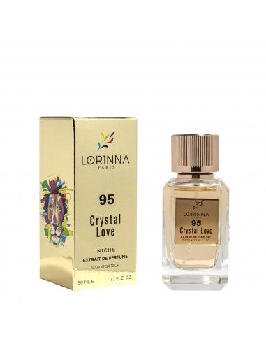 Lorinna Crystal Love, nr 95, Ekstrakt perfumowany, dama, 50 ml, inspiracja dla Attar Crystal Love