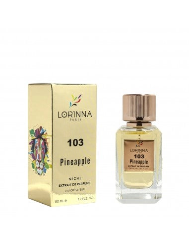 Lorinna Paris Pineapple No.103 extract de parfum unisex 50 ml. Inspired by Richard Dirty Pineapple