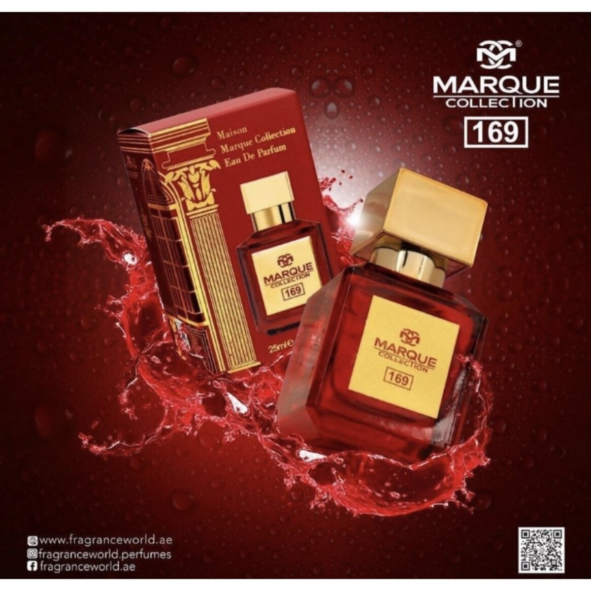 Baccarat Rouge 540 Extrait kvepalai (Marque 169) aromato arabiška versija moterims ir vyrams, EDP, 25ml.