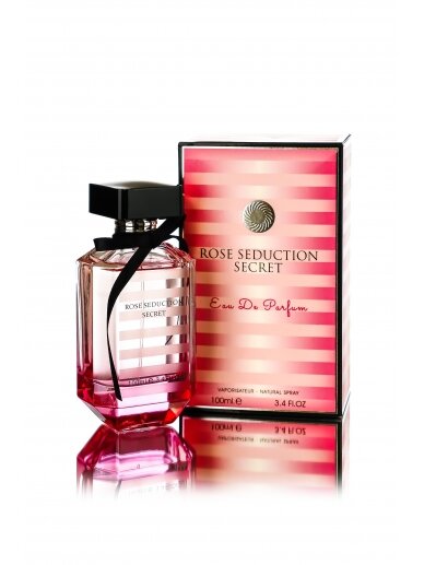 The Arabic version of Victoria's Secret Bombshell (Rose Seduction Secret) fragrance for women.