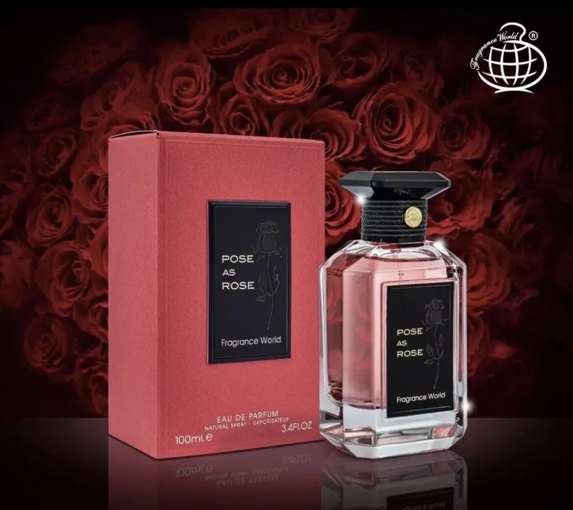 Fragrance World Pose As Rose, 100ml