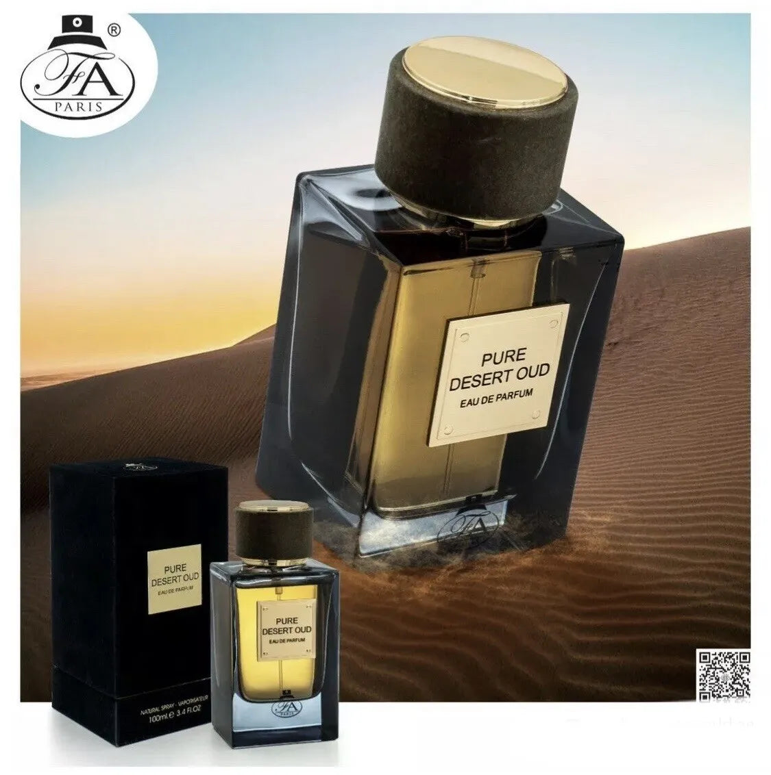 Pure Desert Oud EDP marki Fragrance World