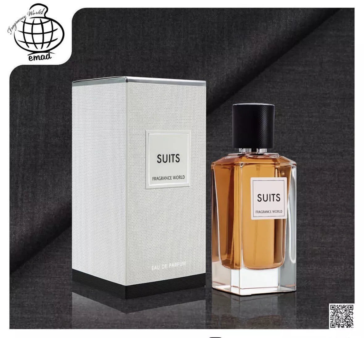 SUITS - Arabiški kvepalai iš Fragrance World(Pažeista pakuotė)