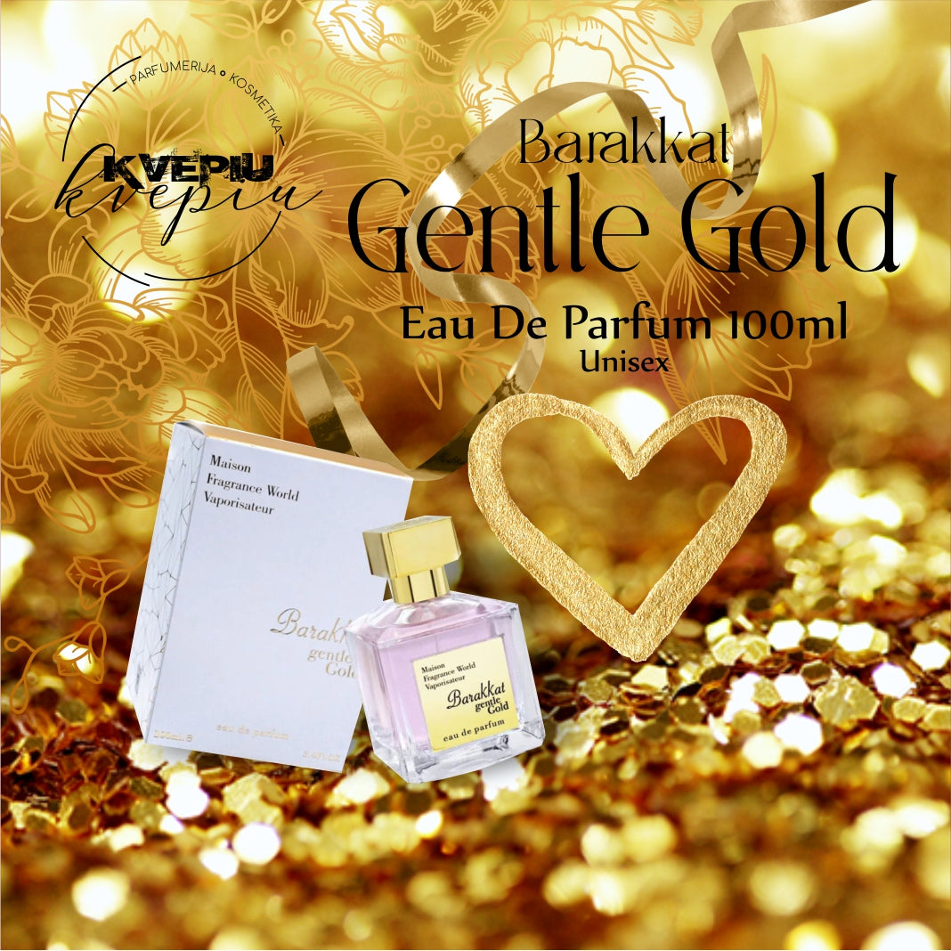 World Fragrance  Barakkat Gentle Gold 100ml.Edp Moterims